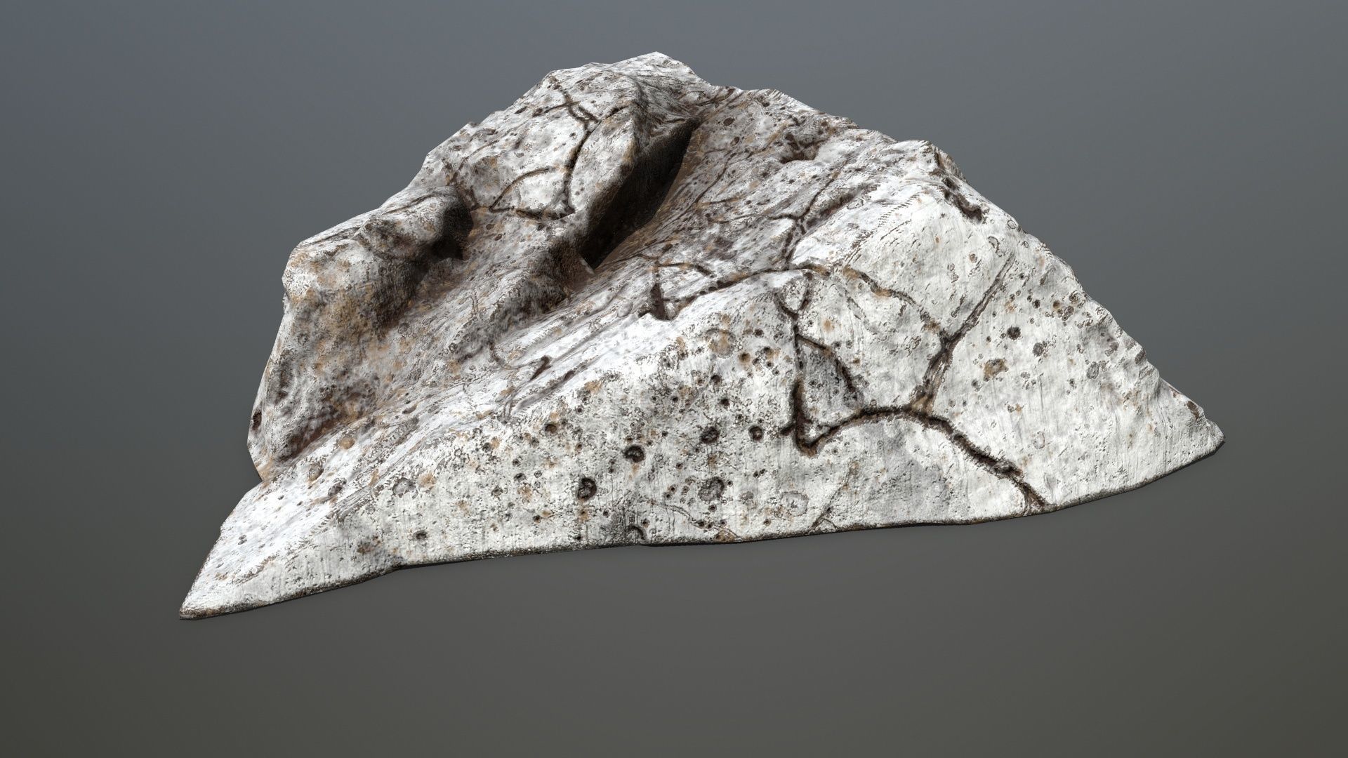 Rock set 2 Low-poly 3D model_11