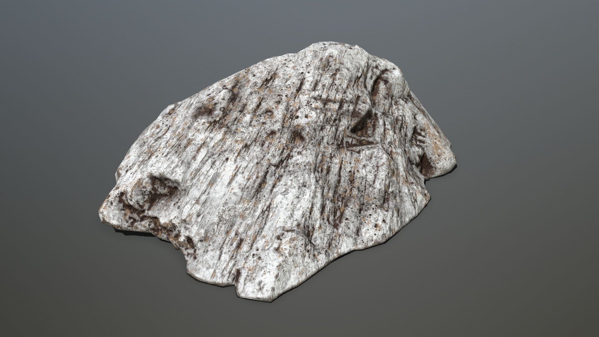 Rock set 2 Low-poly 3D model_4