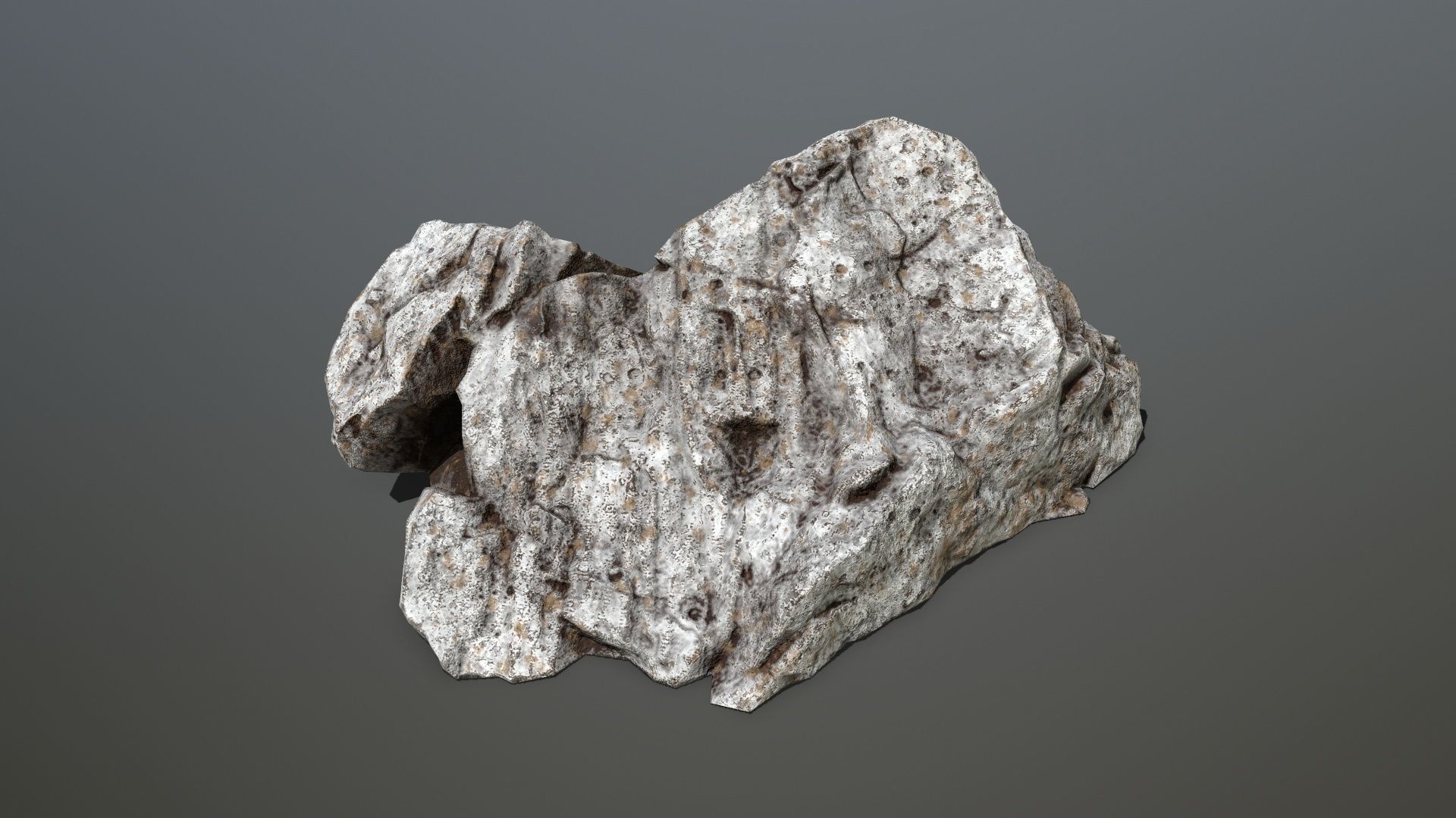 Rock set 2 Low-poly 3D model_23