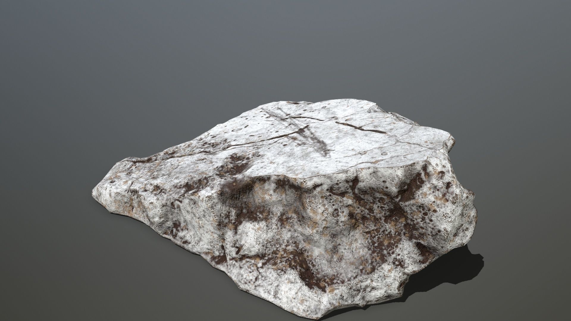 Rock set 2 Low-poly 3D model_7