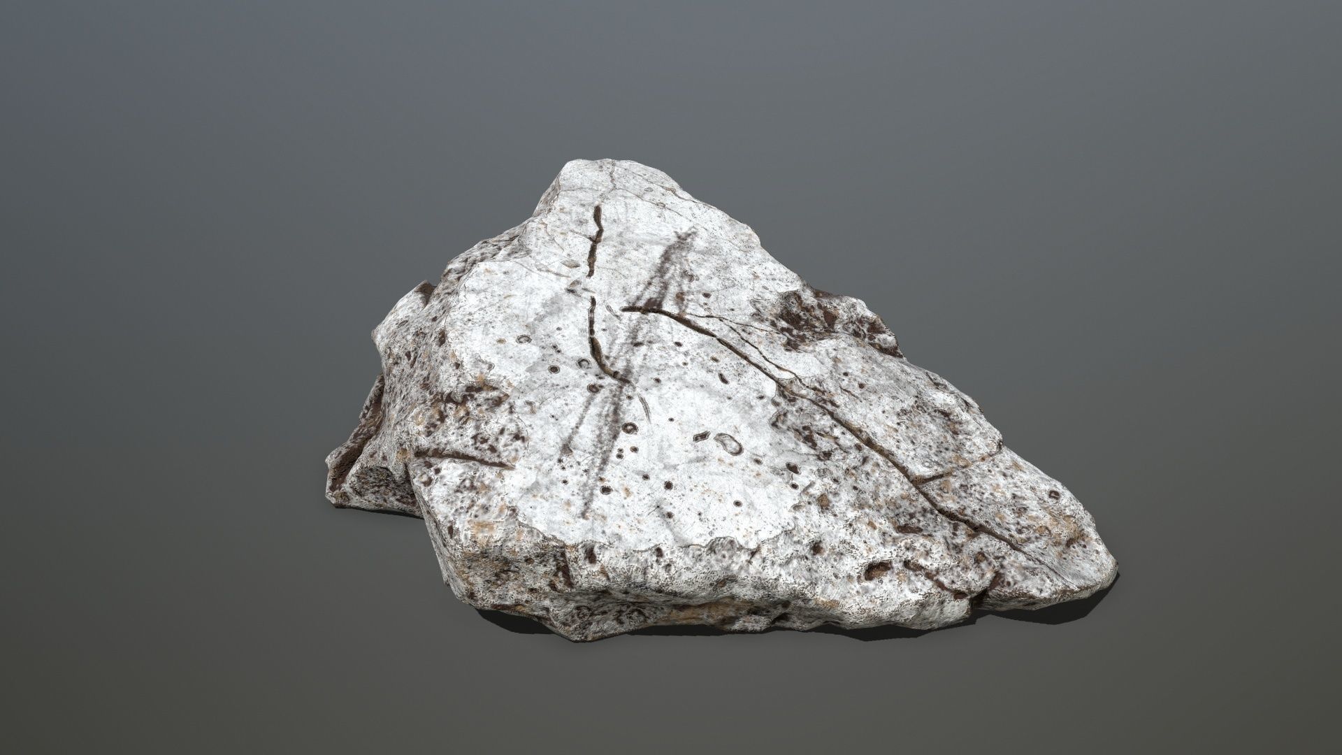 Rock set 2 Low-poly 3D model_8