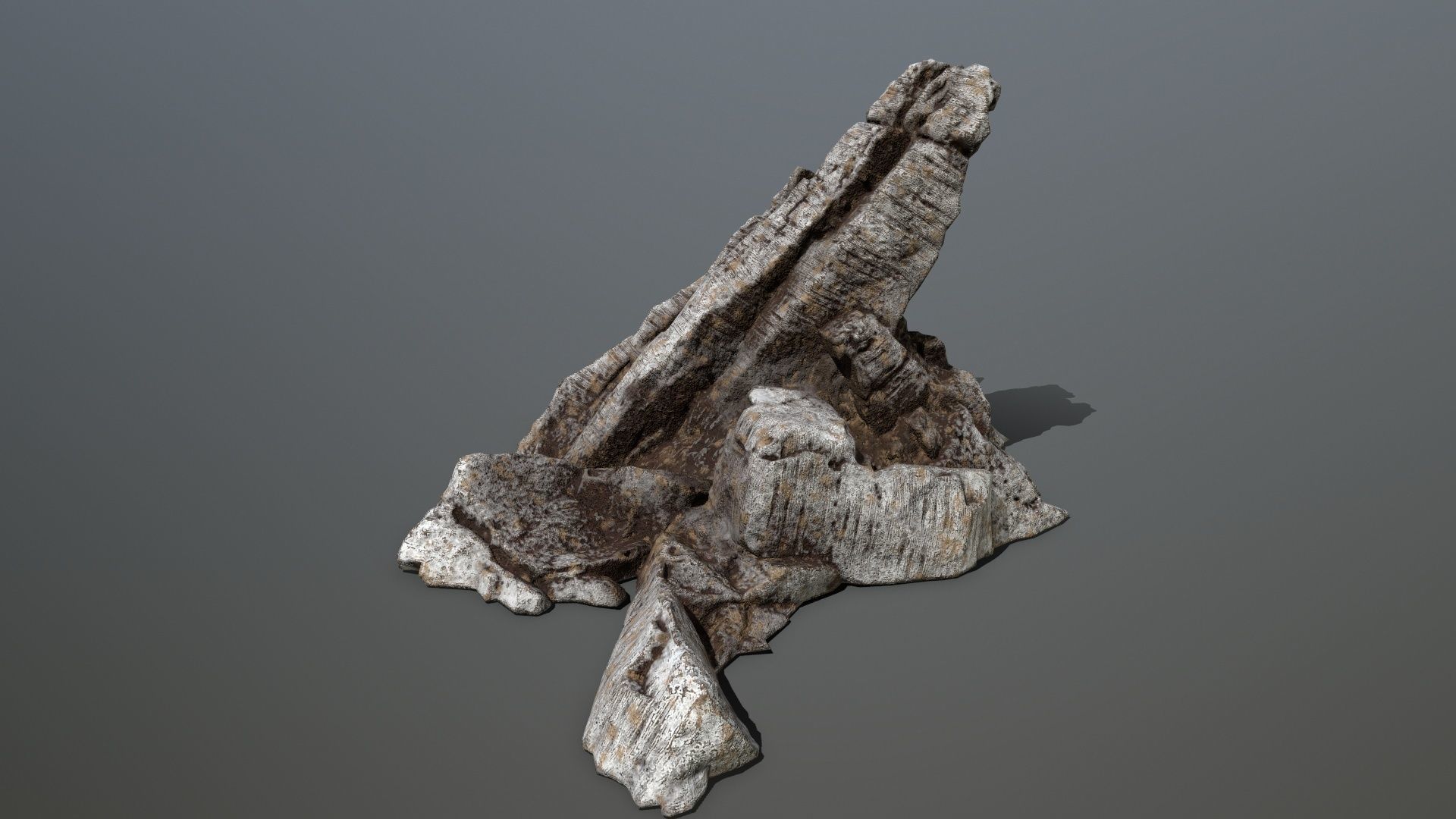 Rock set 2 Low-poly 3D model_18