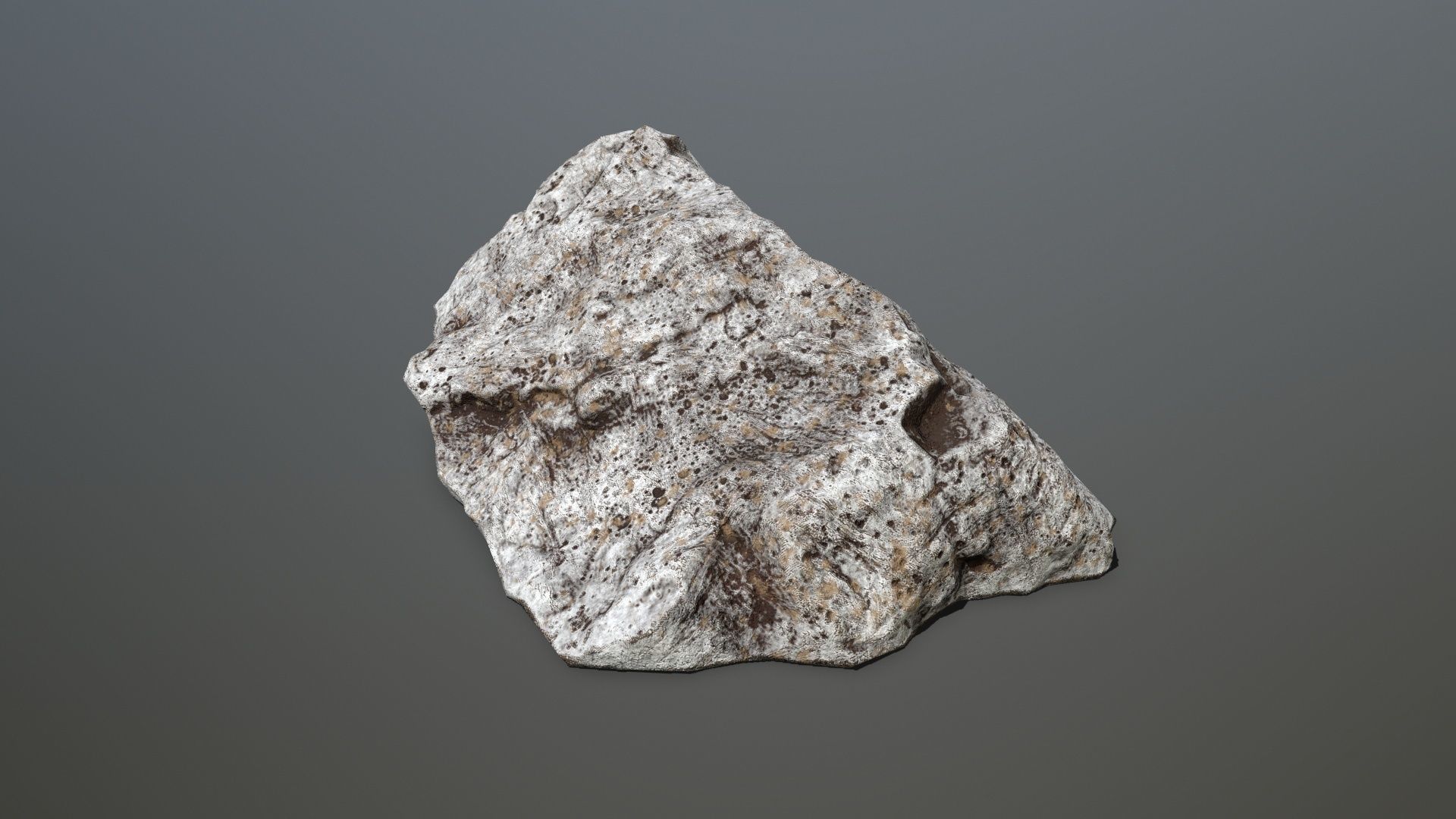 Rock set 2 Low-poly 3D model_6