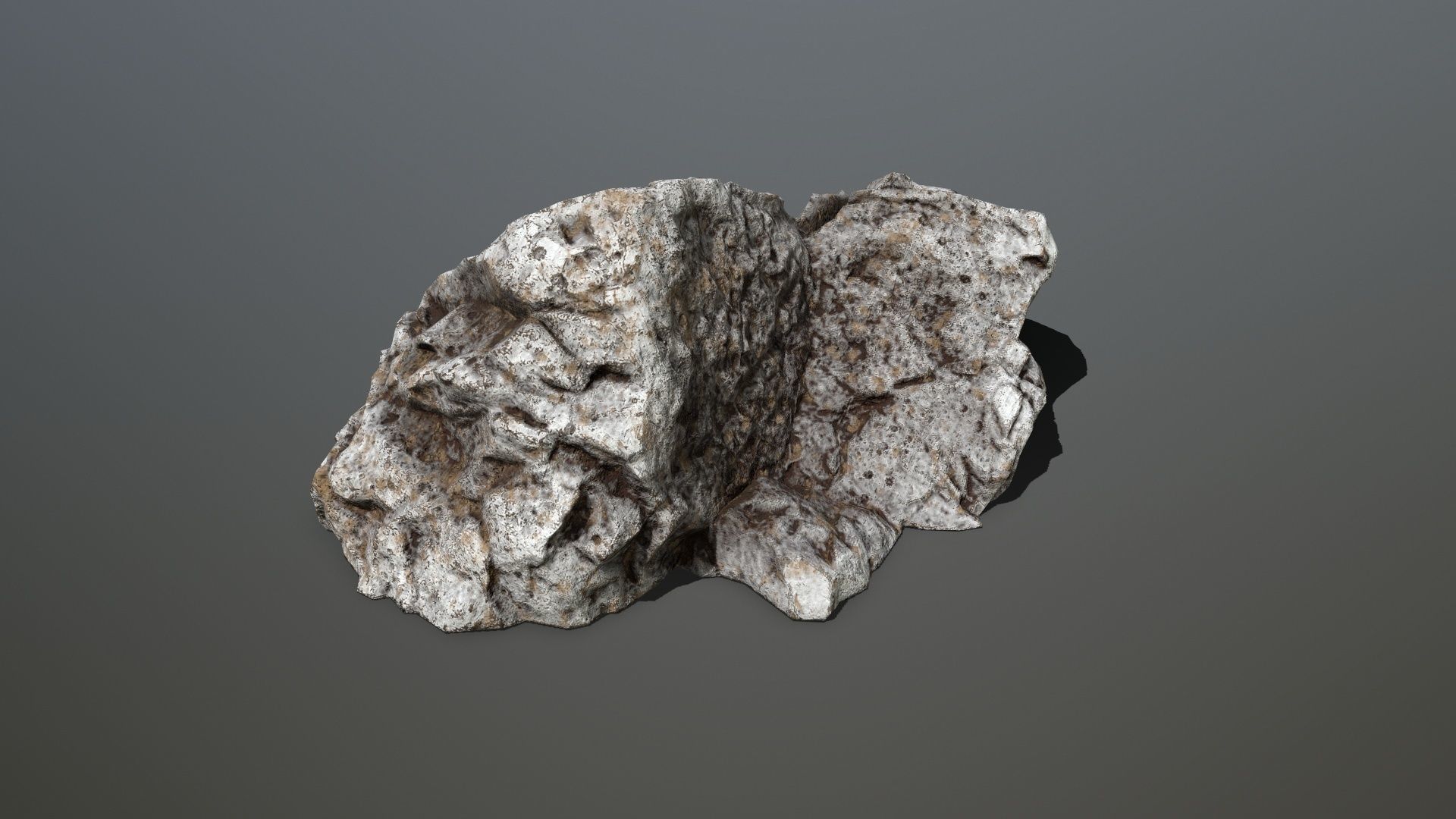 Rock set 2 Low-poly 3D model_22