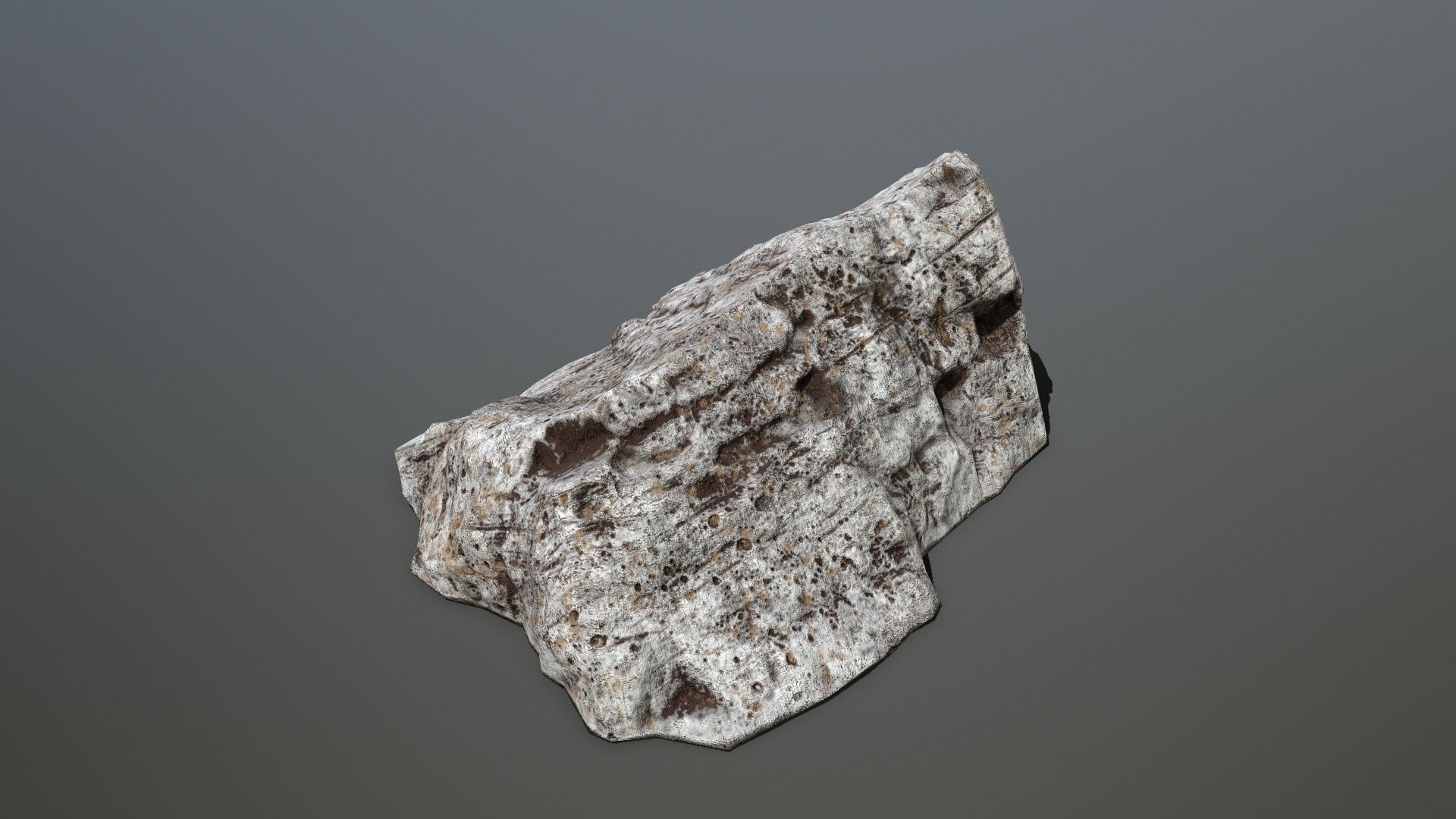 Rock set 2 Low-poly 3D model_5