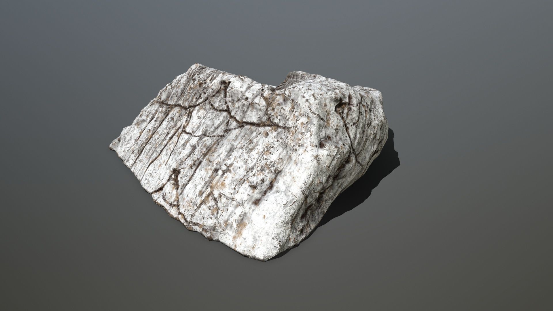 Rock set 2 Low-poly 3D model_12