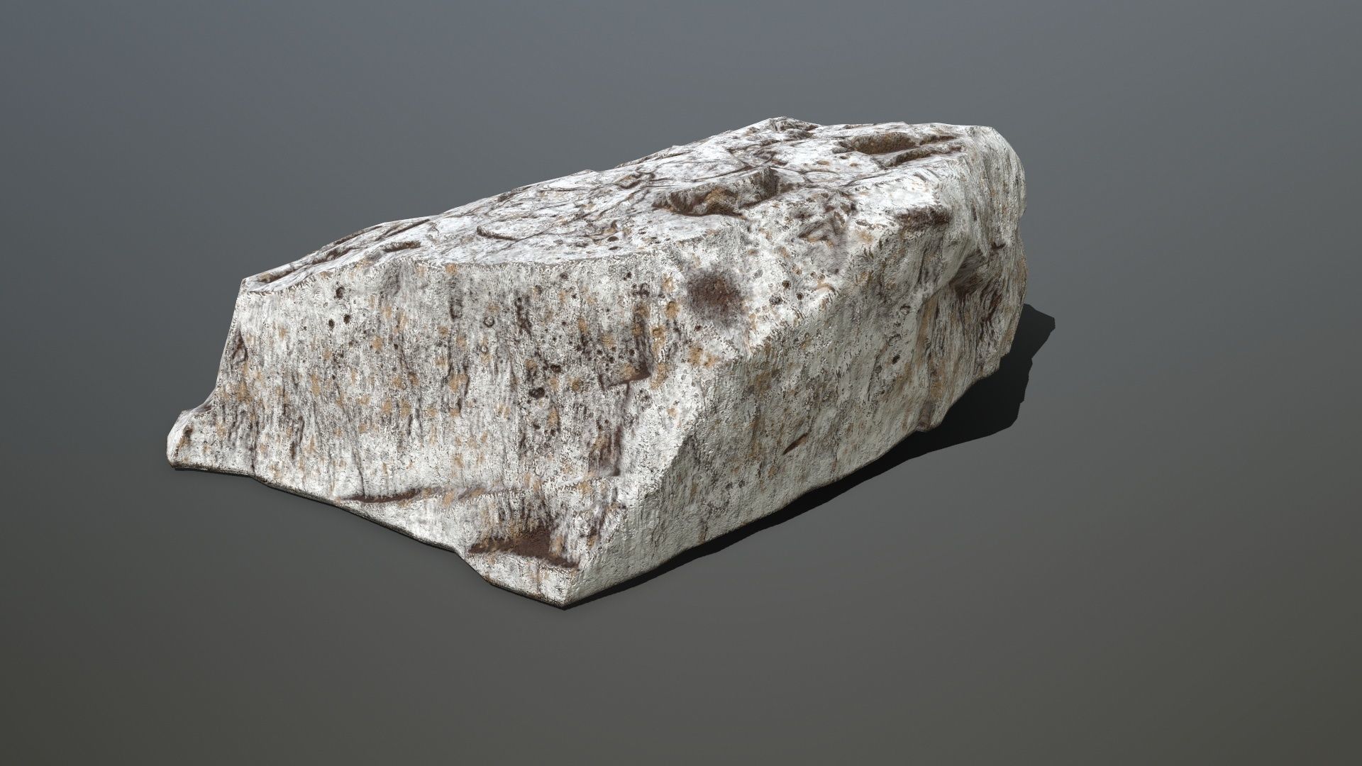 Rock set 2 Low-poly 3D model_10