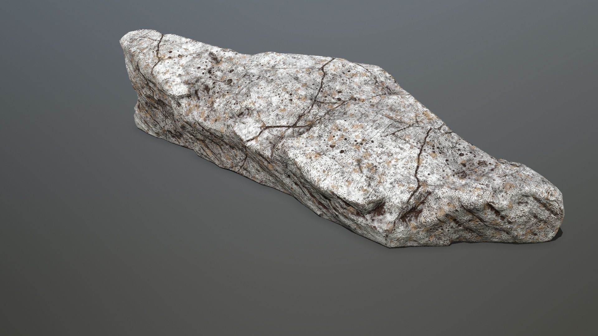 Rock set 2 Low-poly 3D model_15