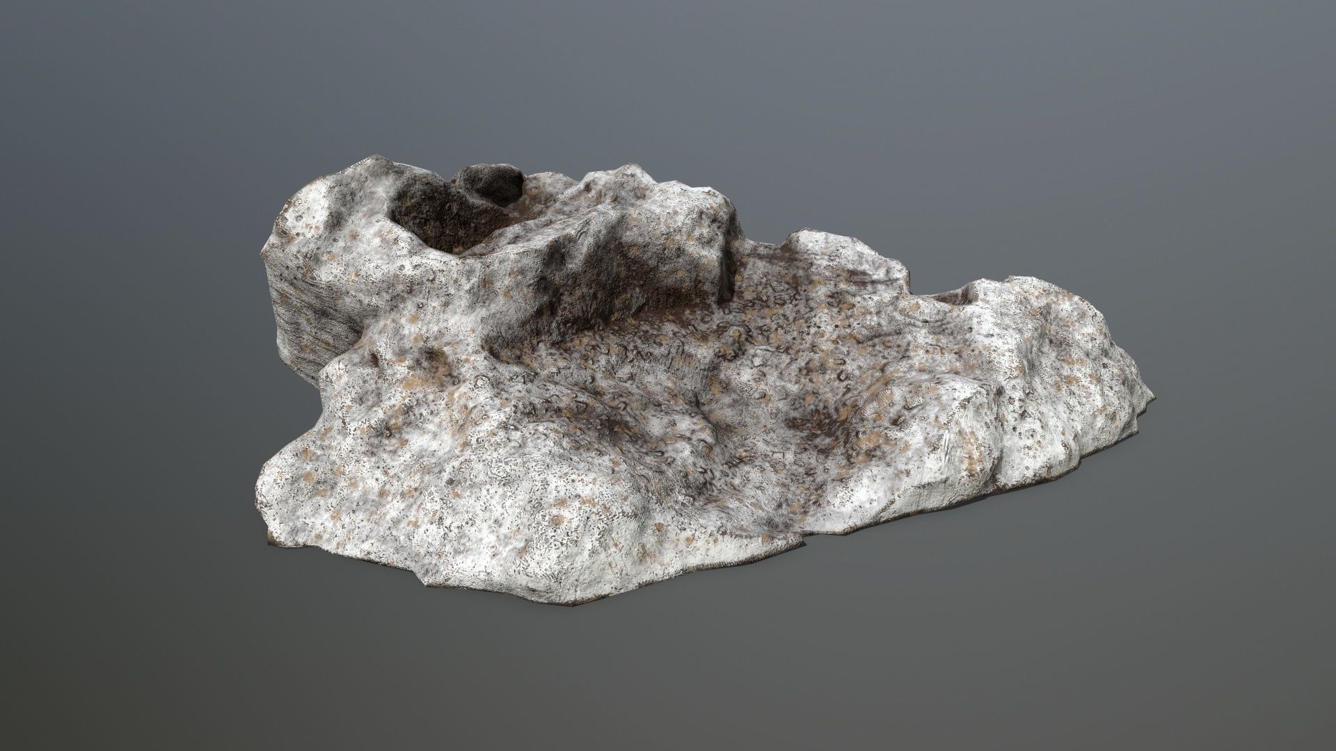 Rock set 3 Low-poly 3D model_19