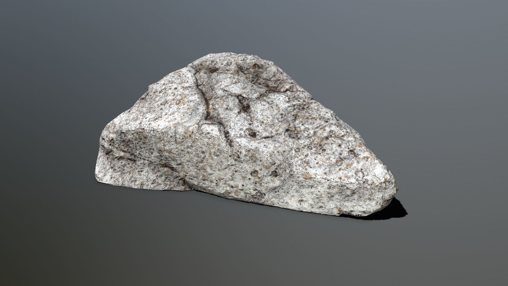 Rock set 3 Low-poly 3D model_15