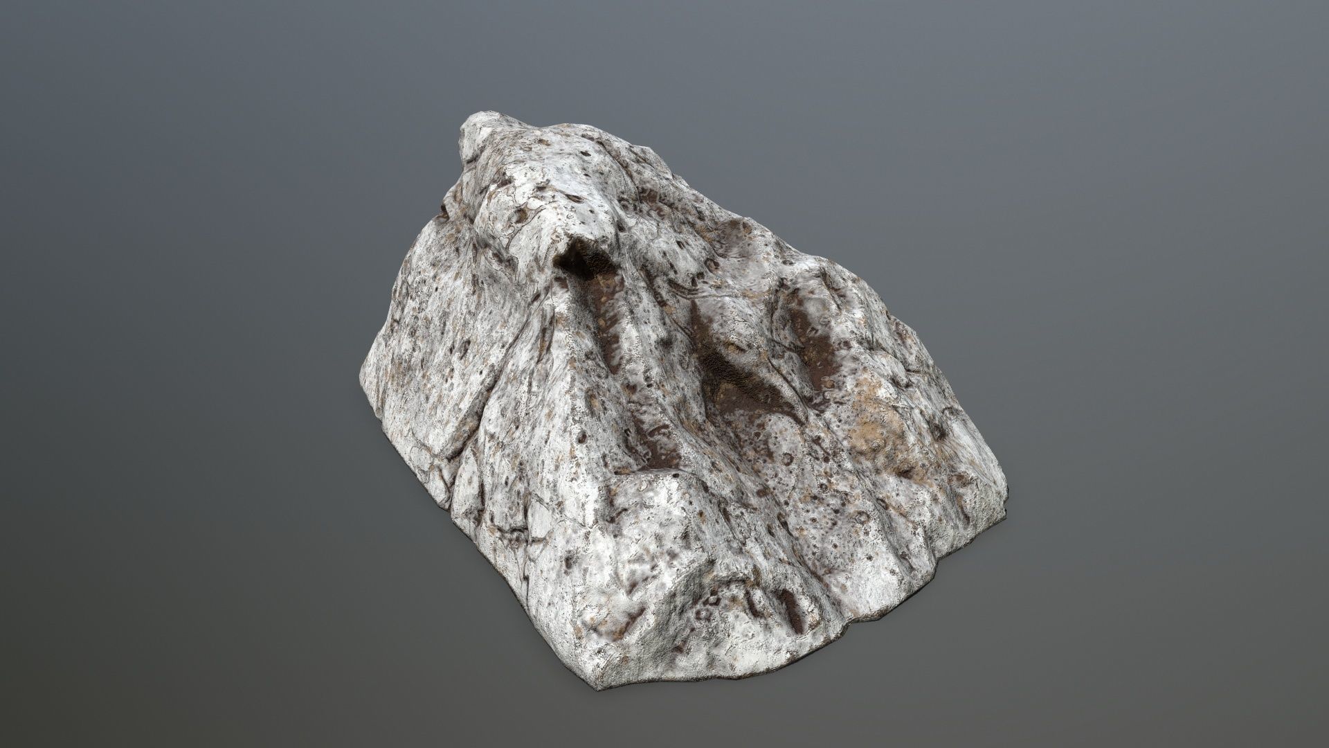 Rock set 3 Low-poly 3D model_17