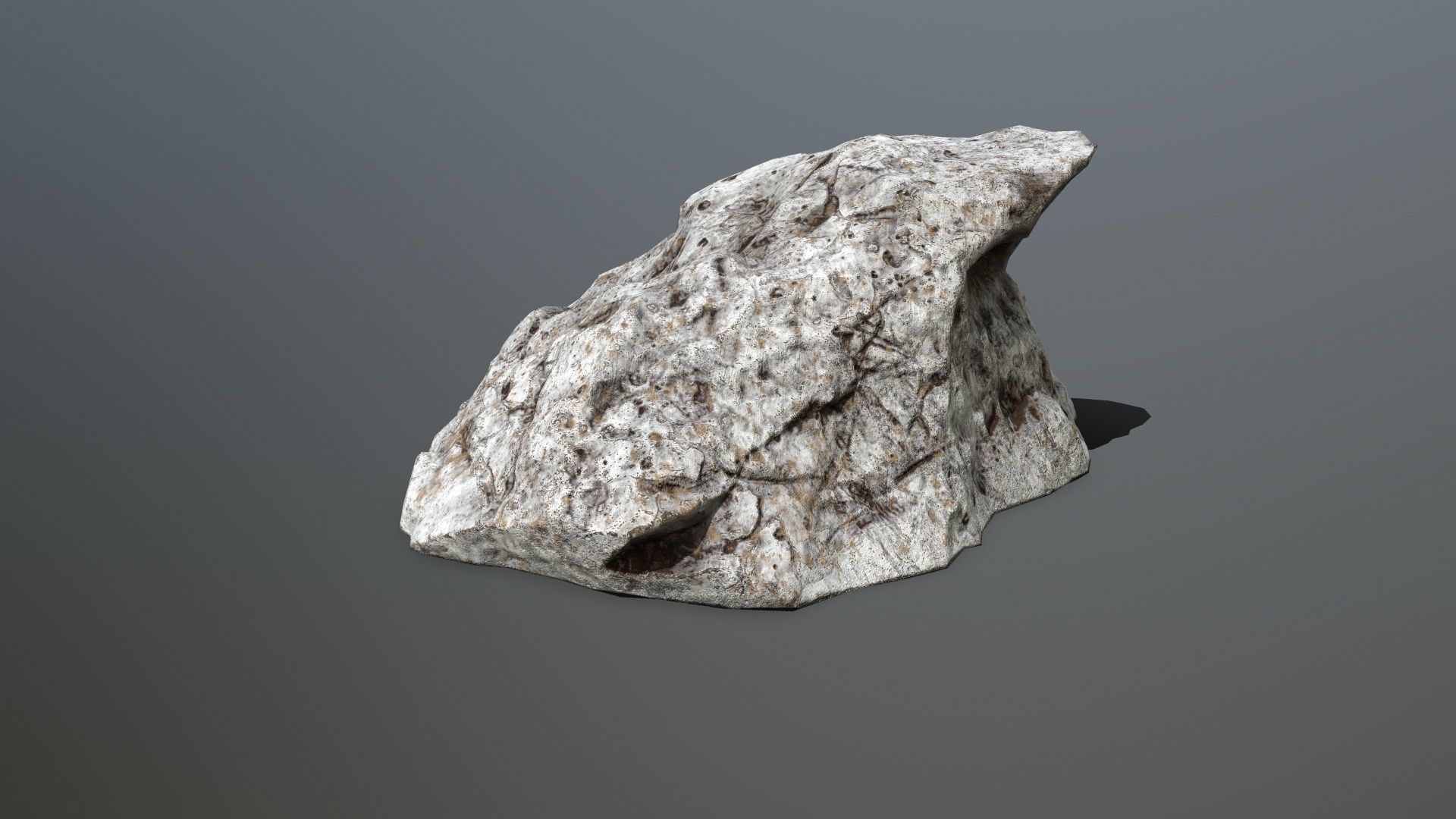 Rock set 3 Low-poly 3D model_16