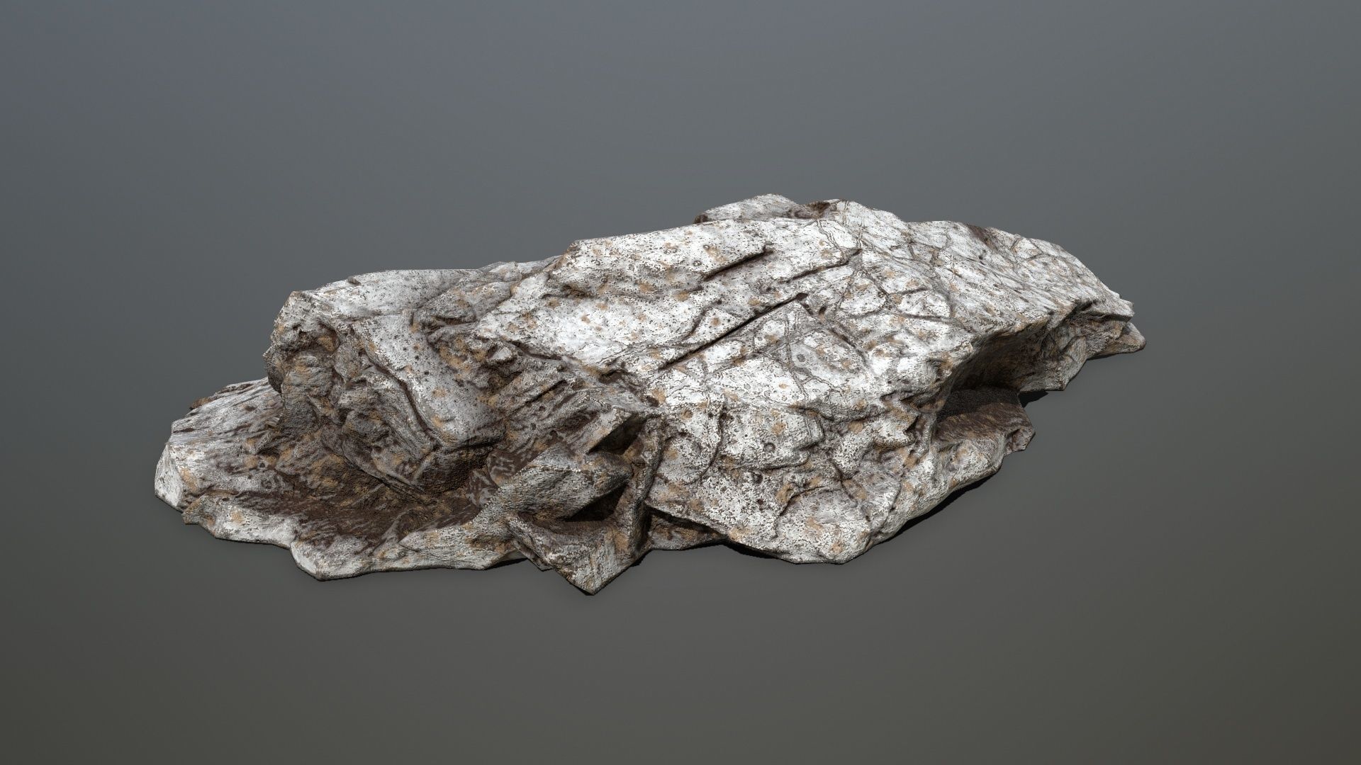 Rock set 3 Low-poly 3D model_5