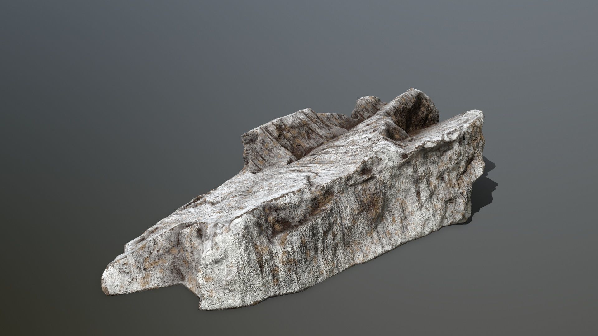 Rock set 3 Low-poly 3D model_9