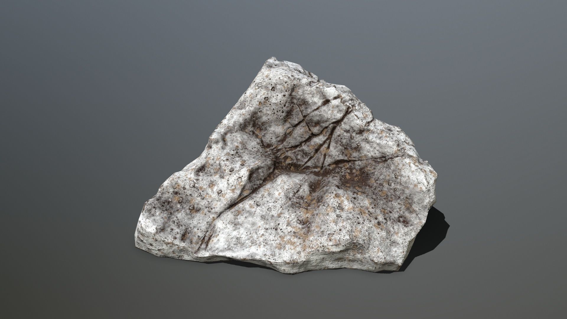 Rock set 3 Low-poly 3D model_21