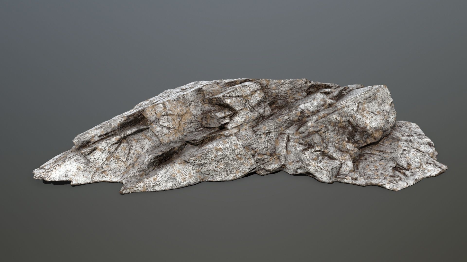 Rock set 3 Low-poly 3D model_6