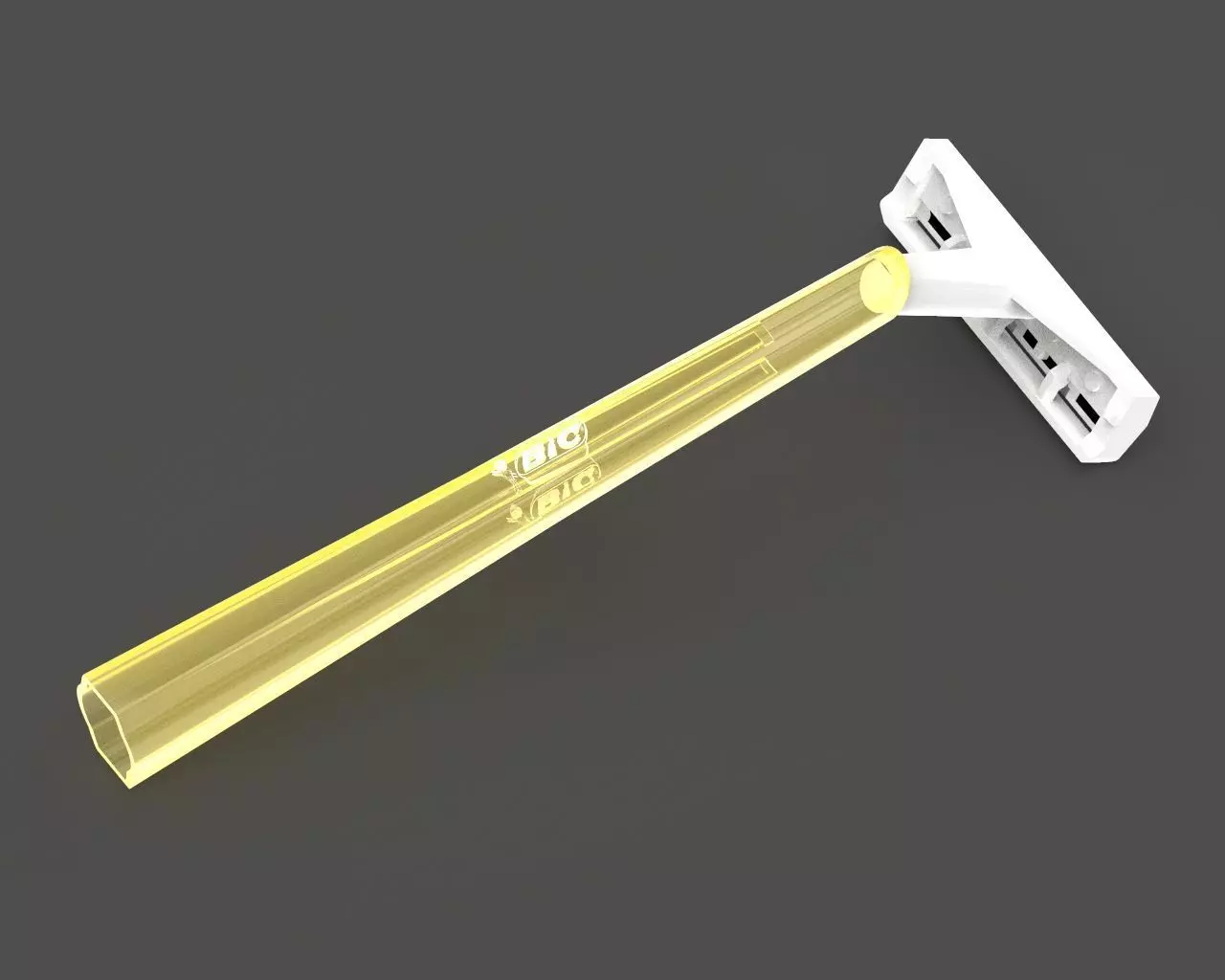 Bic Disposable Razor 3D model