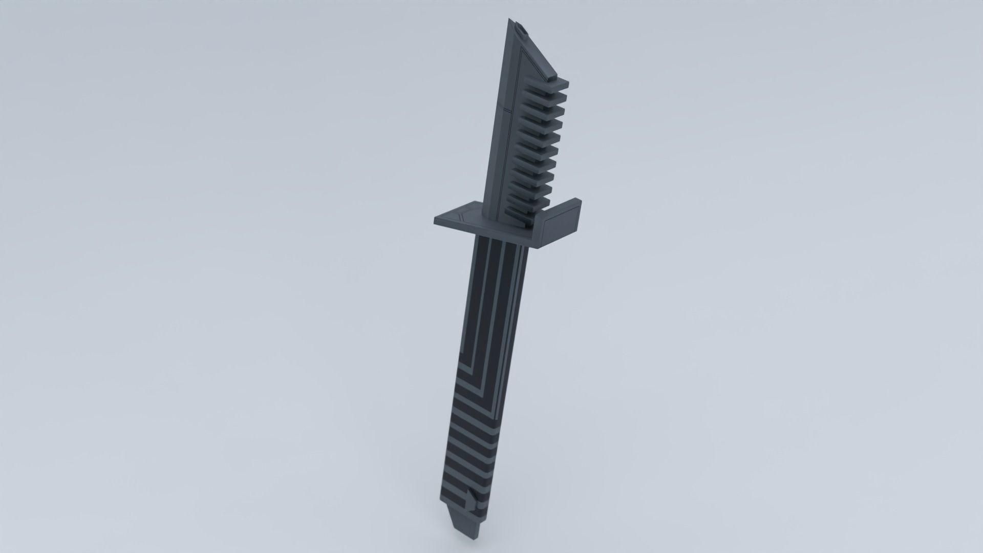 Mandalorian Dark Saber 3D model_6