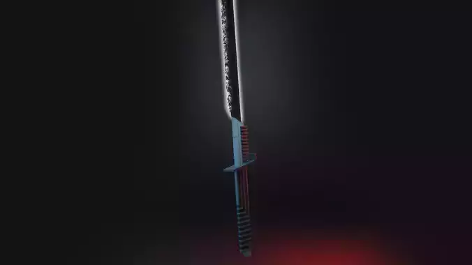 Mandalorian Dark Saber 3D model