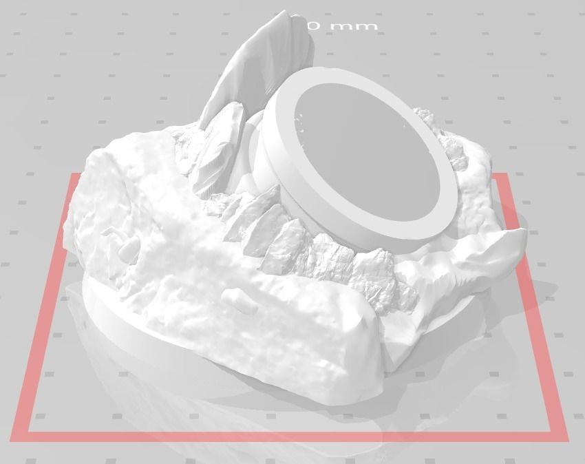 Coral Drop Capsule 3D print model_2