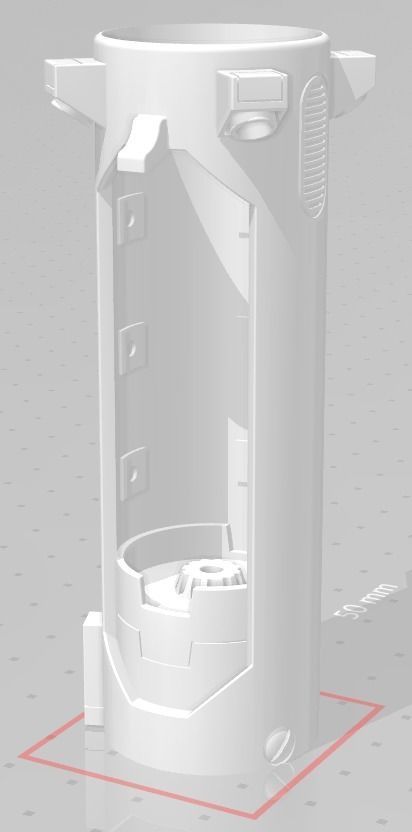 Coral Drop Capsule 3D print model_4