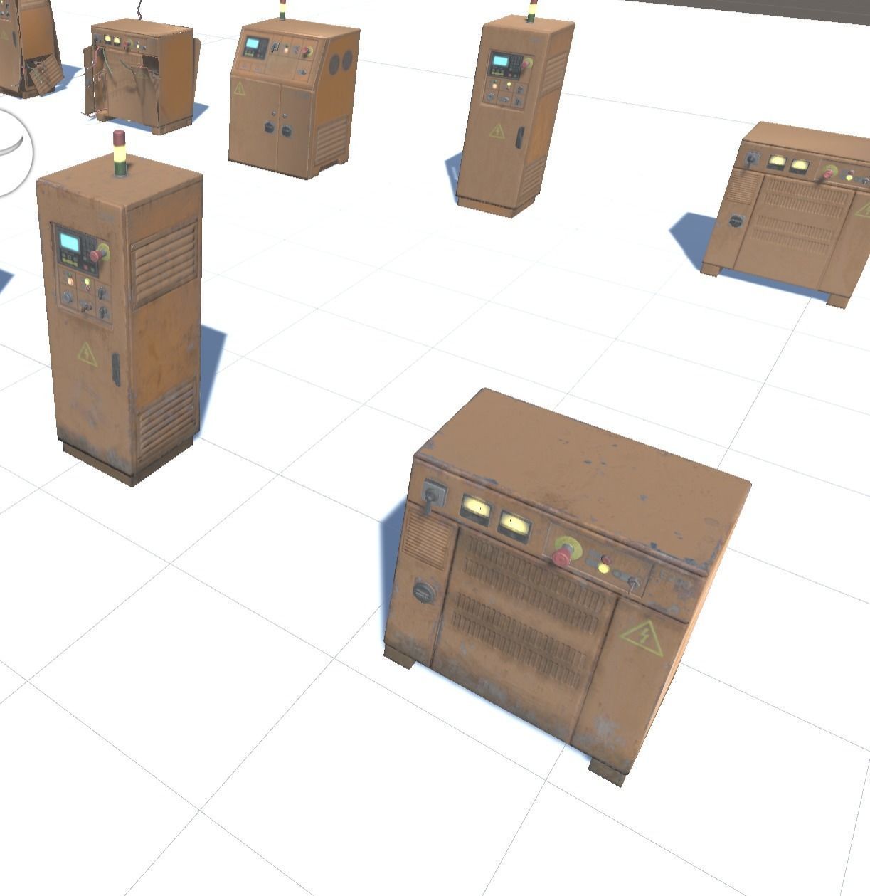 Control block pack 3D model_11