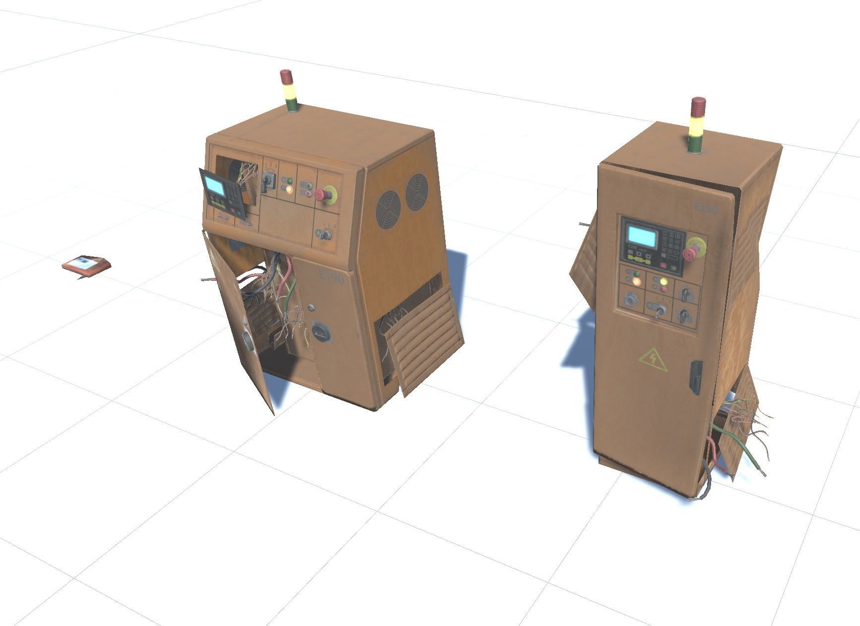 Control block pack 3D model_5