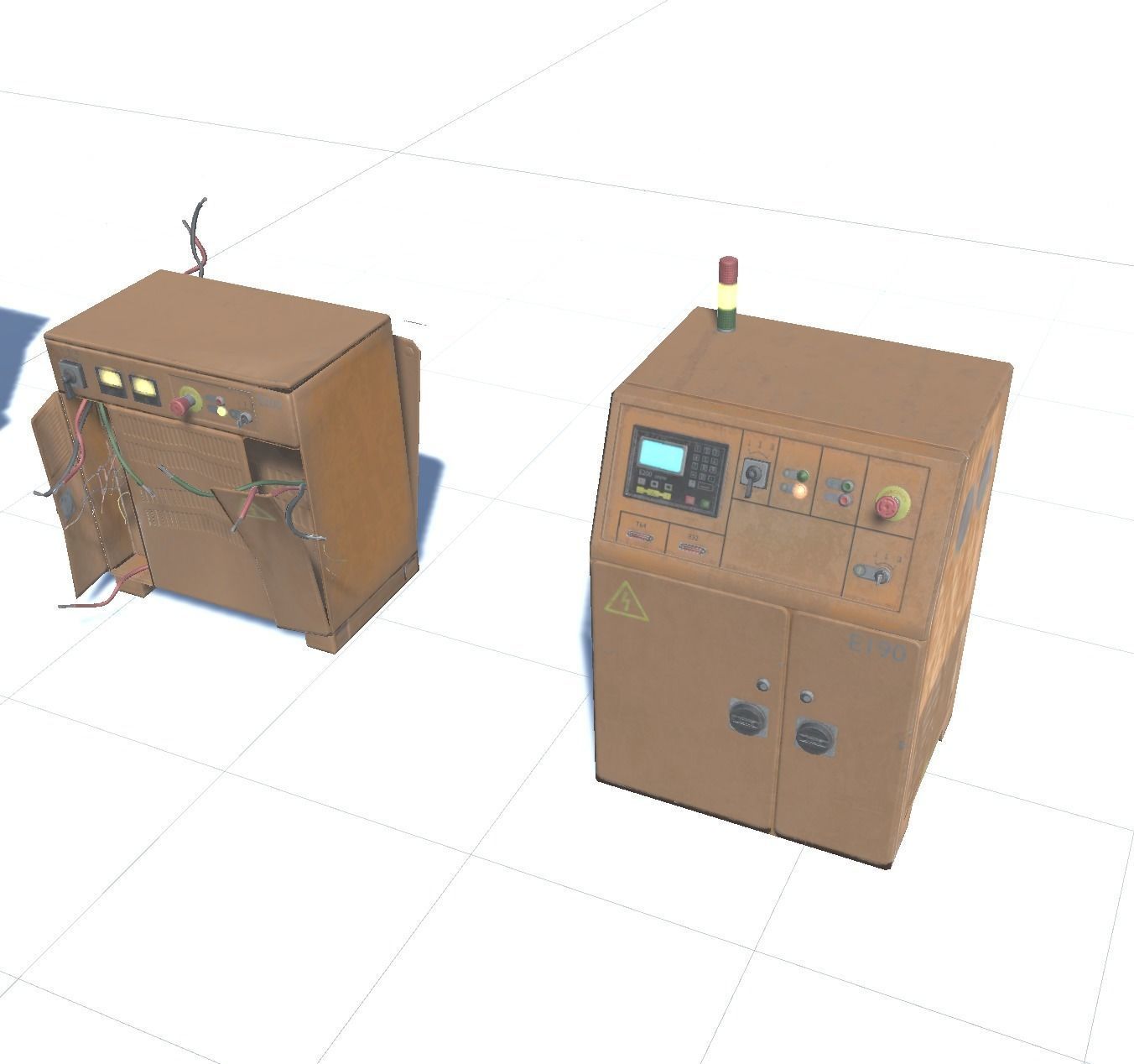 Control block pack 3D model_4