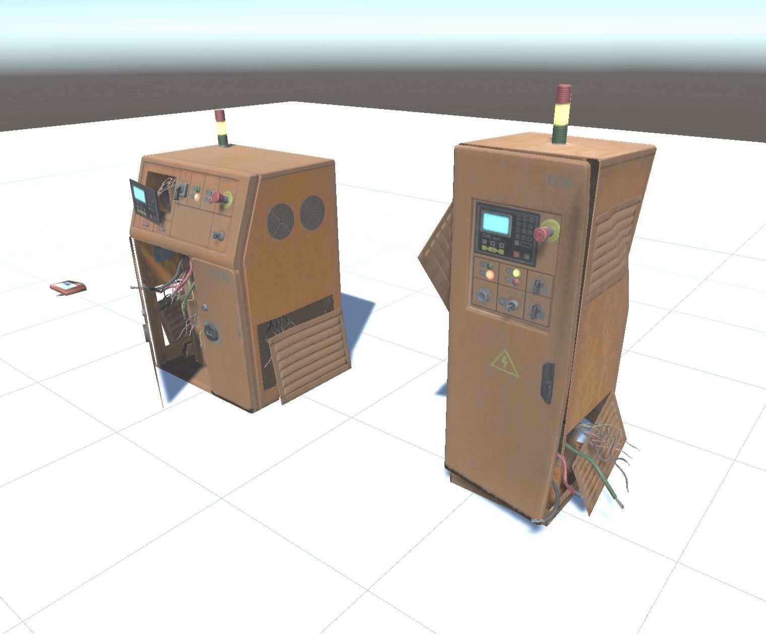 Control block pack 3D model_8