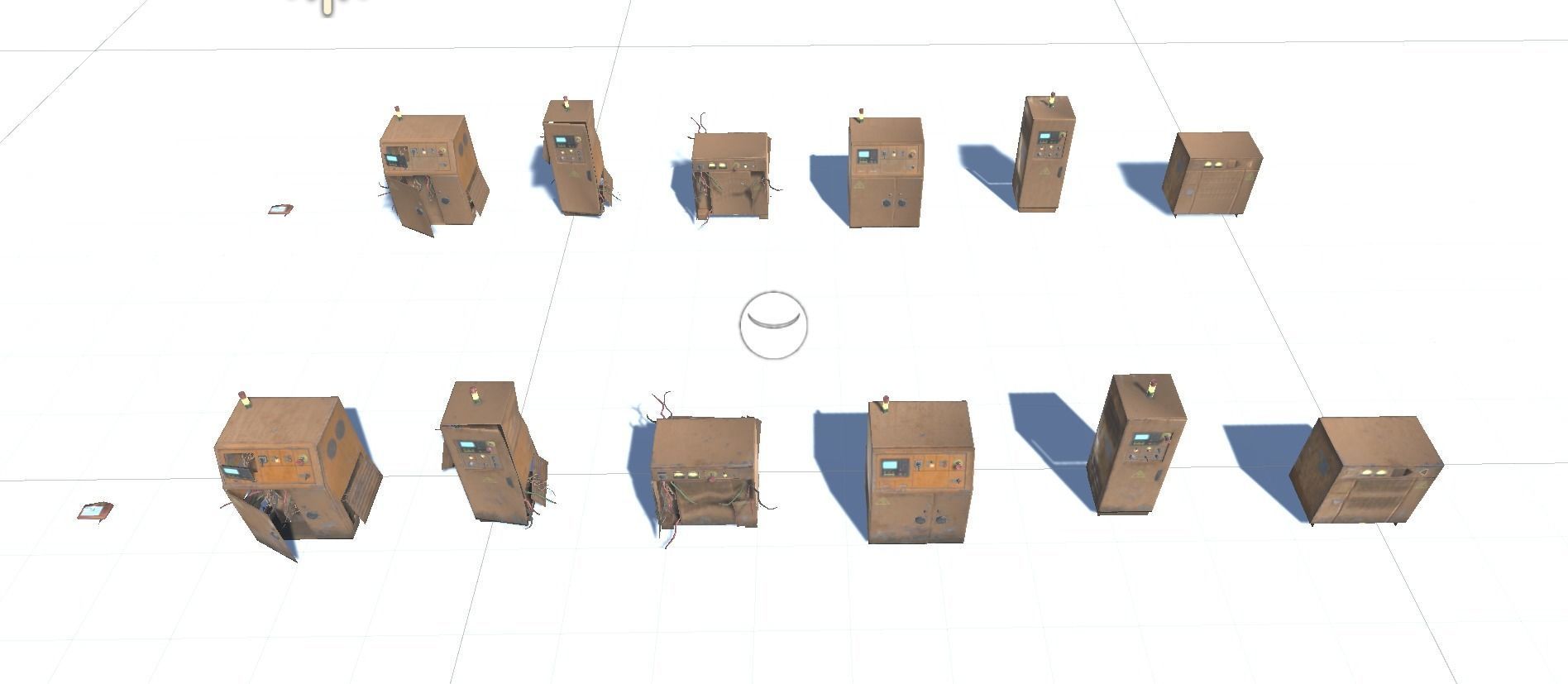 Control block pack 3D model_2