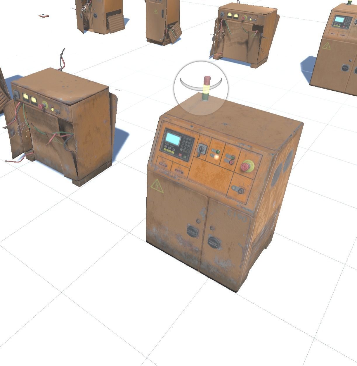 Control block pack 3D model_12