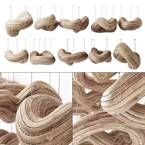 Parametric wood form templet  n1 3D model