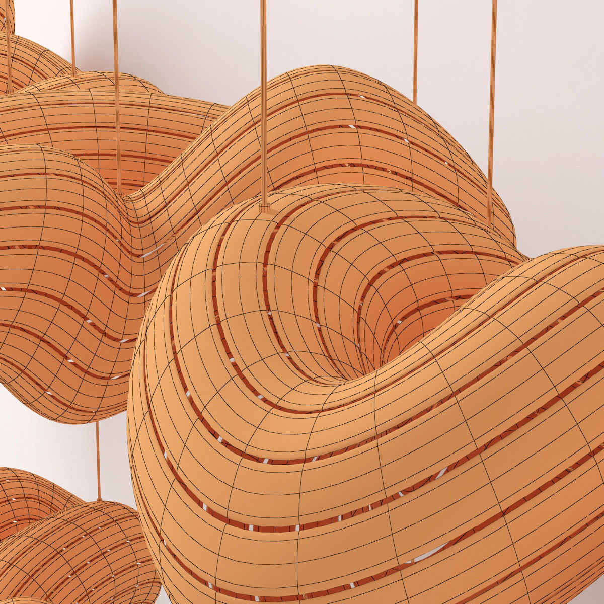 Parametric wood form templet  n1 3D model_7