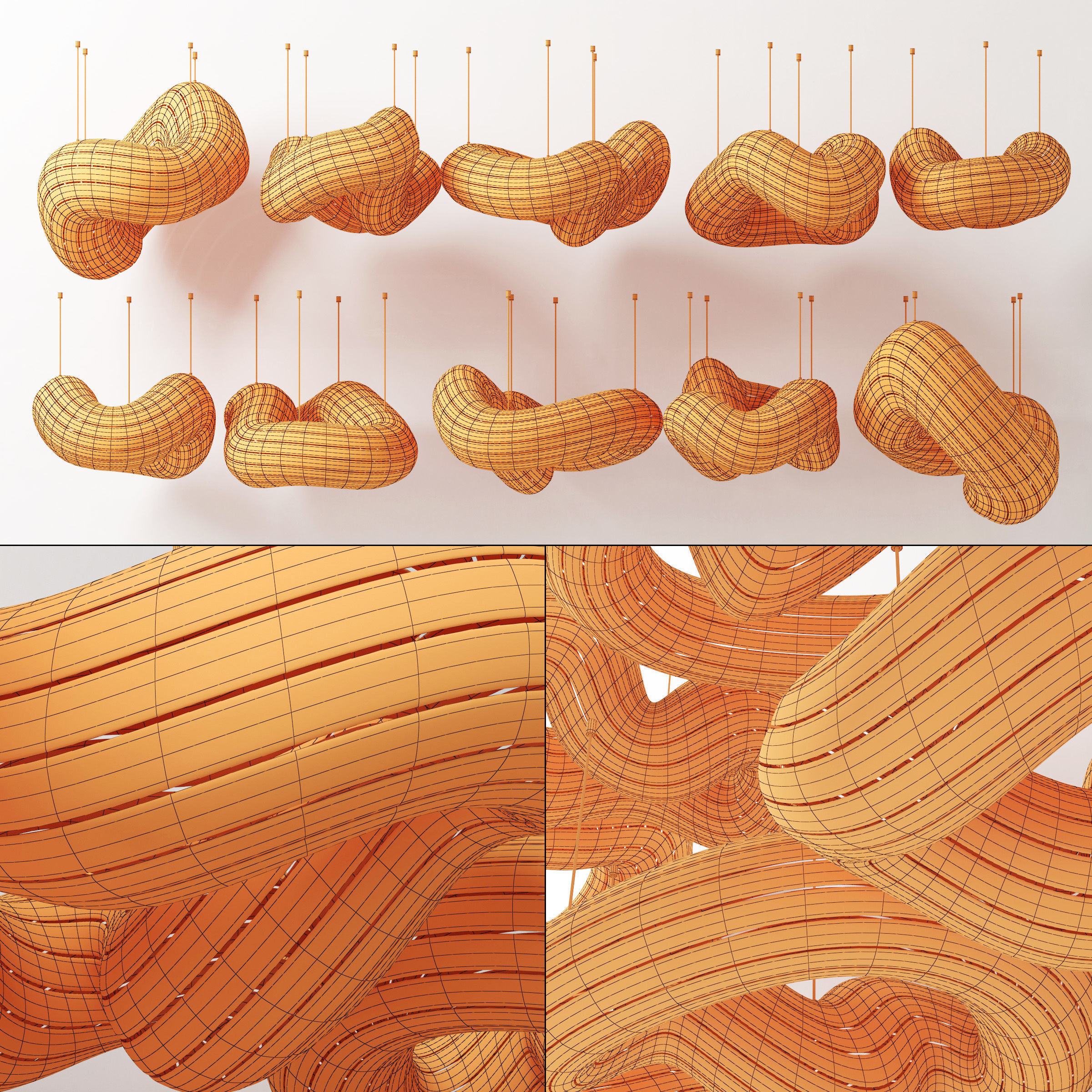 Parametric wood form templet  n1 3D model_8