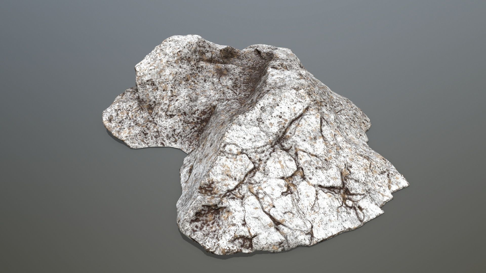 Rock set 4 Low-poly 3D model_9