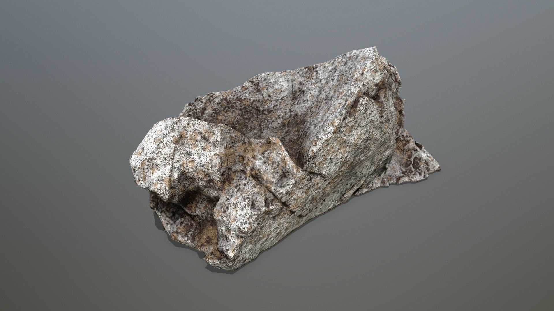 Rock set 4 Low-poly 3D model_11