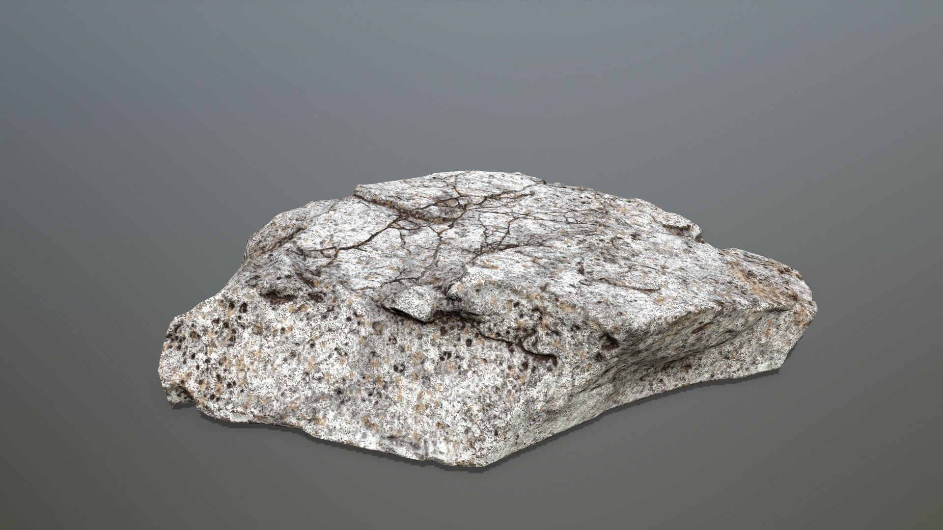 Rock set 4 Low-poly 3D model_24