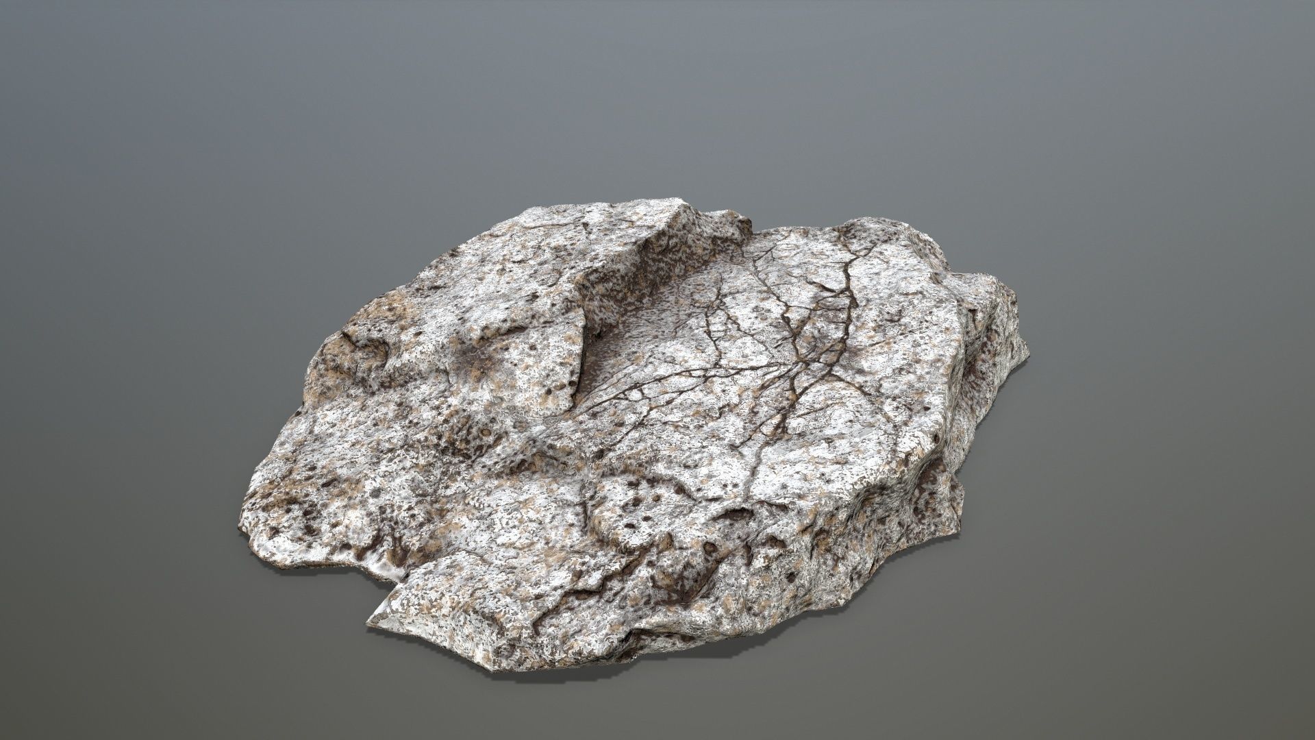 Rock set 4 Low-poly 3D model_23