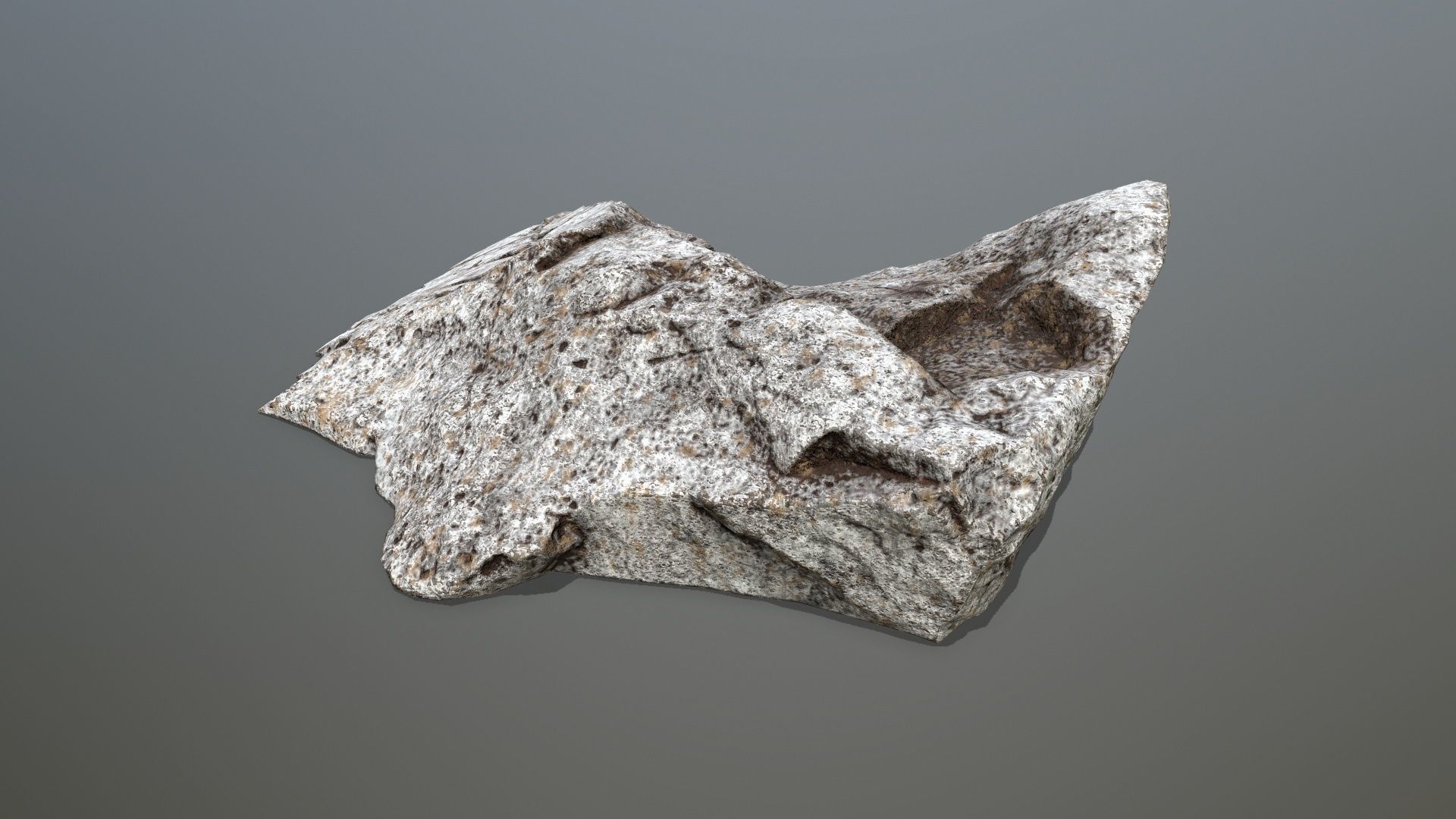 Rock set 4 Low-poly 3D model_10
