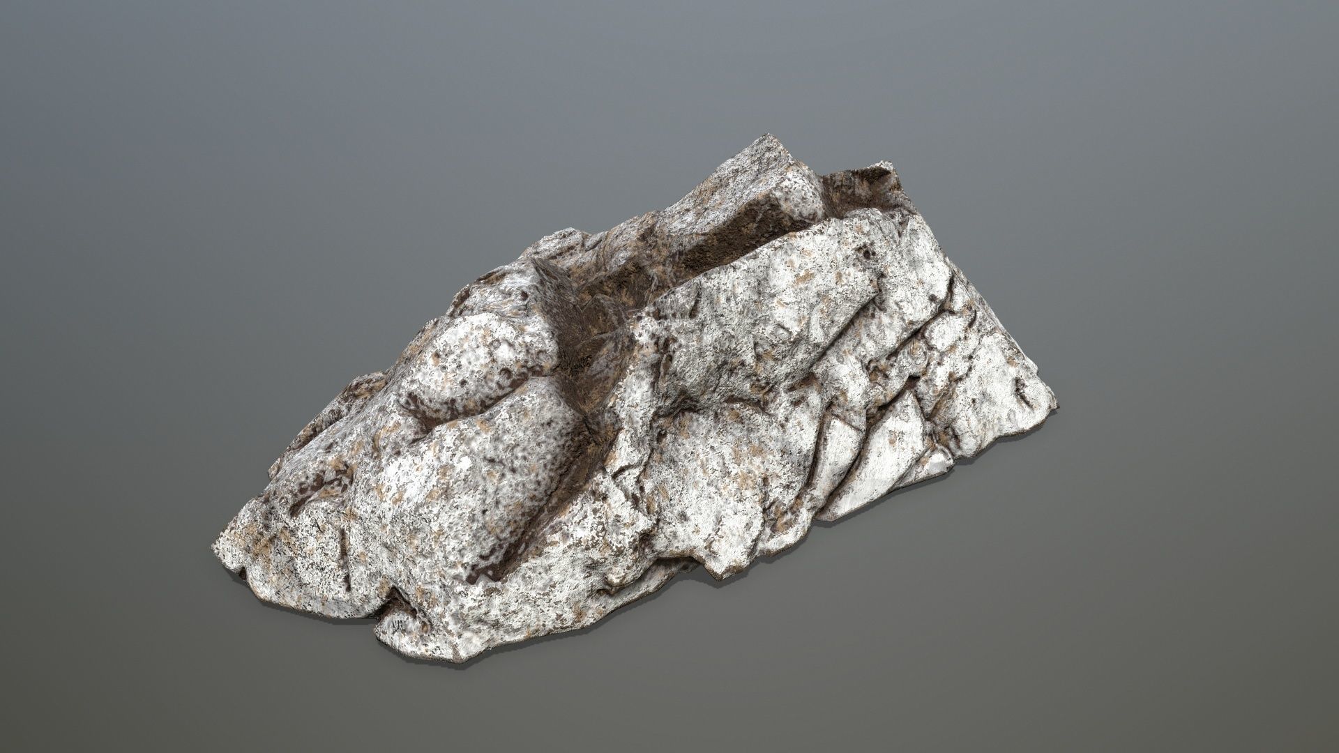 Rock set 4 Low-poly 3D model_14