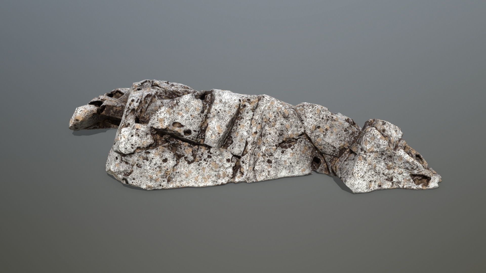 Rock set 4 Low-poly 3D model_6