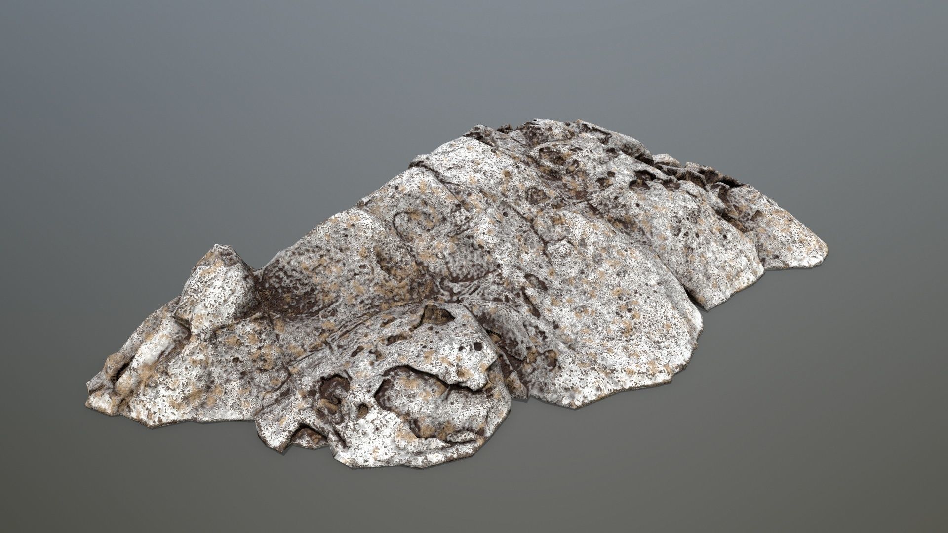 Rock set 4 Low-poly 3D model_5