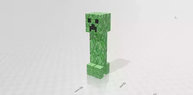 Creeper minecraft 3D print model