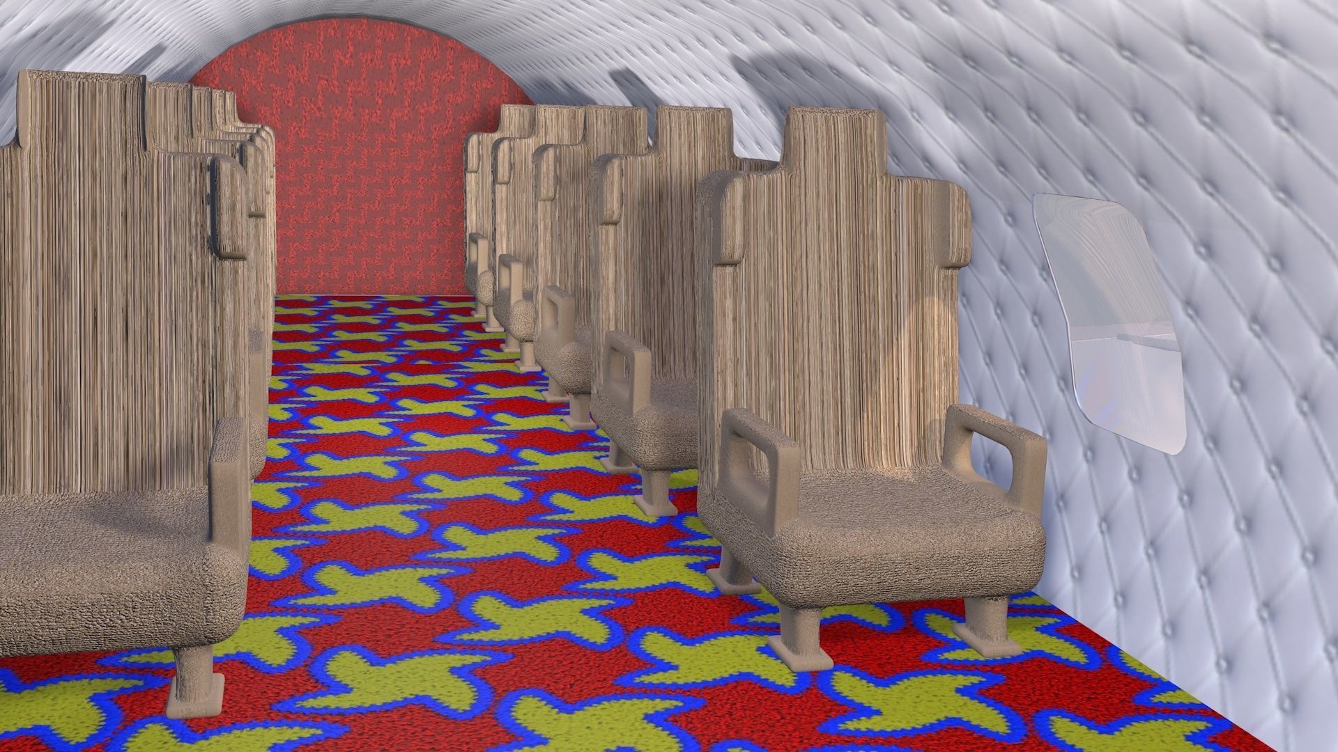 plane lear jet 3D model_16