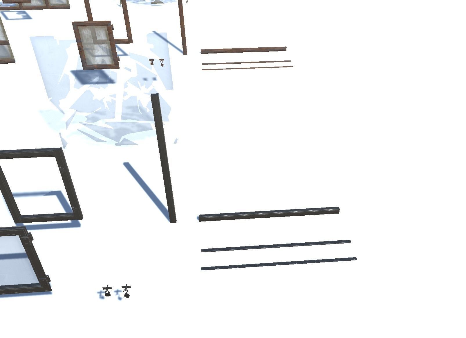 Best Windows pack Low-poly 3D model_11