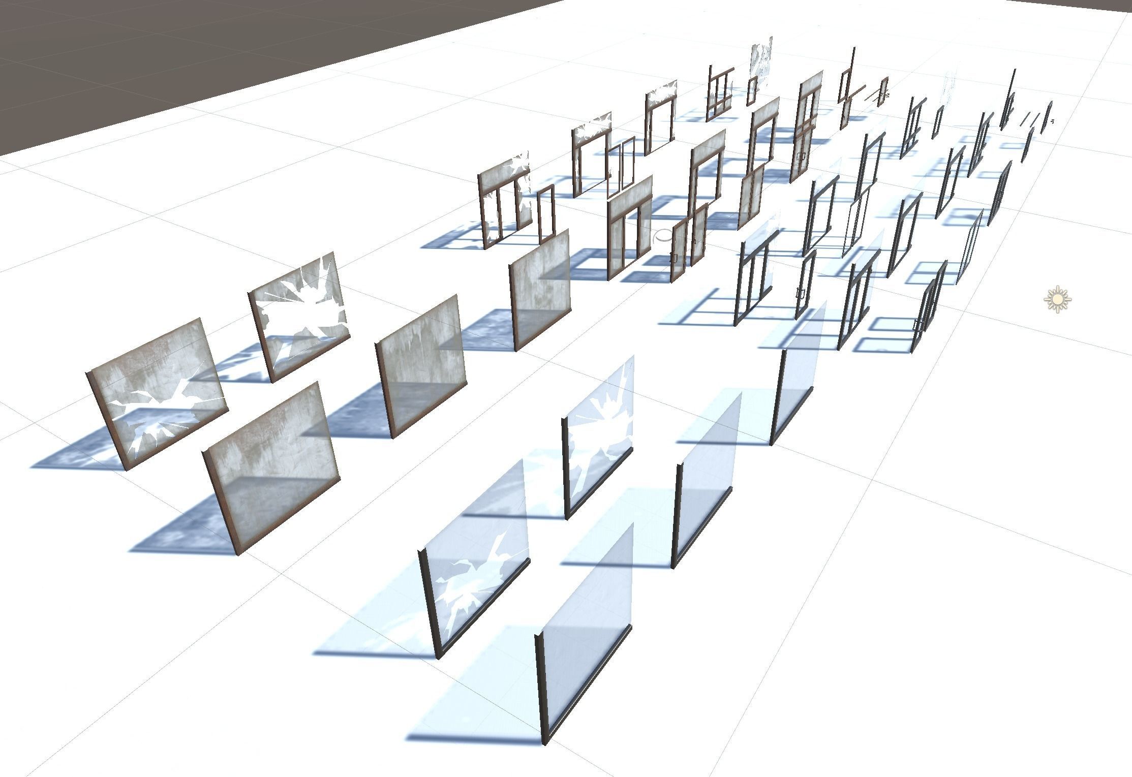 Best Windows pack Low-poly 3D model_9