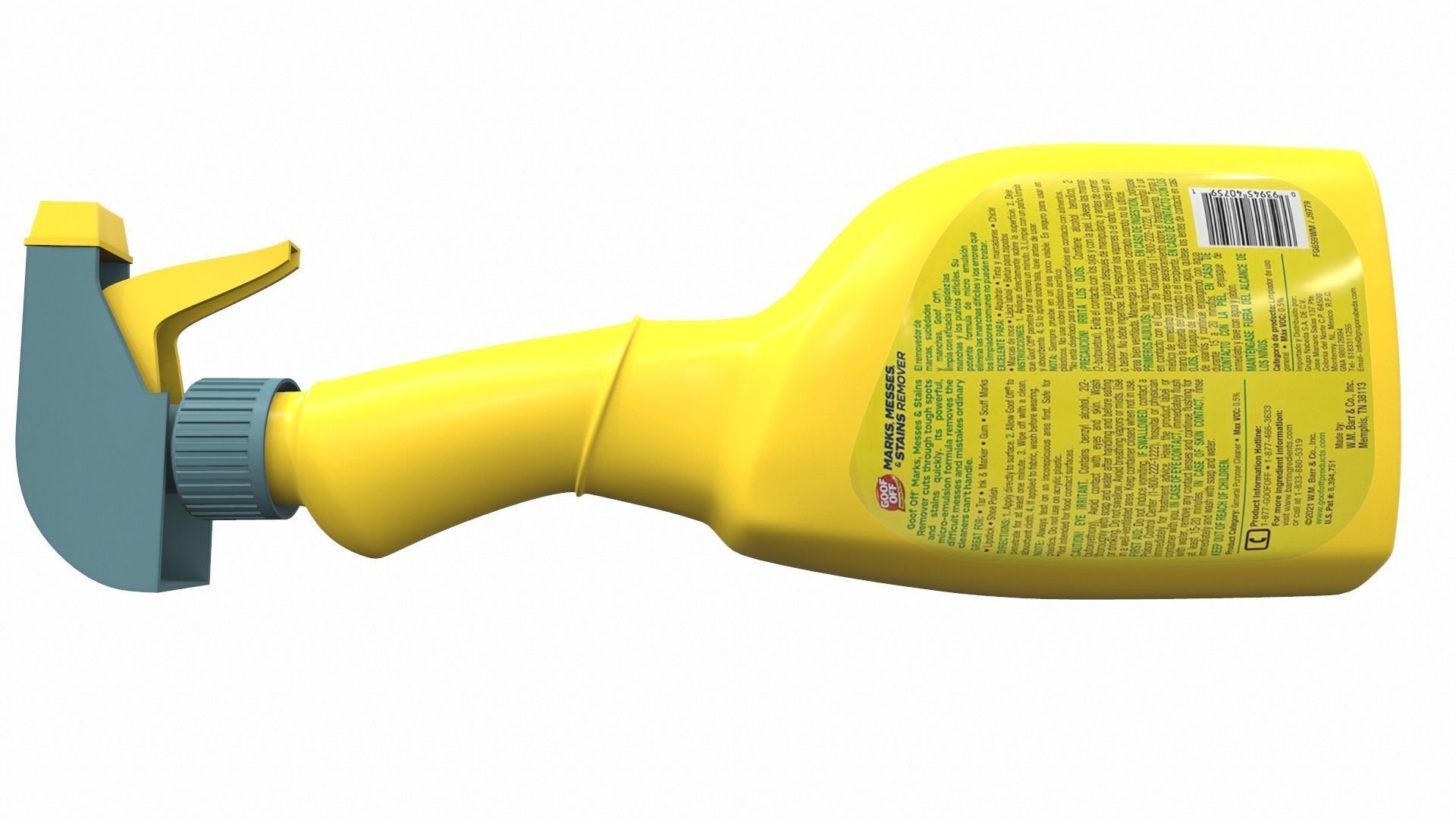 Cleaner spray goof 3D model_9