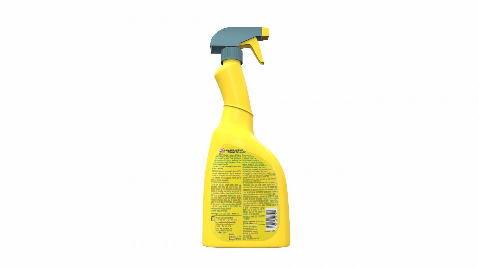 Cleaner spray goof 3D model_3
