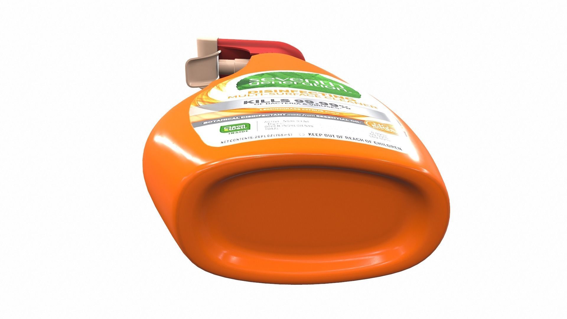 Cleaner spray seventh 3D model_5