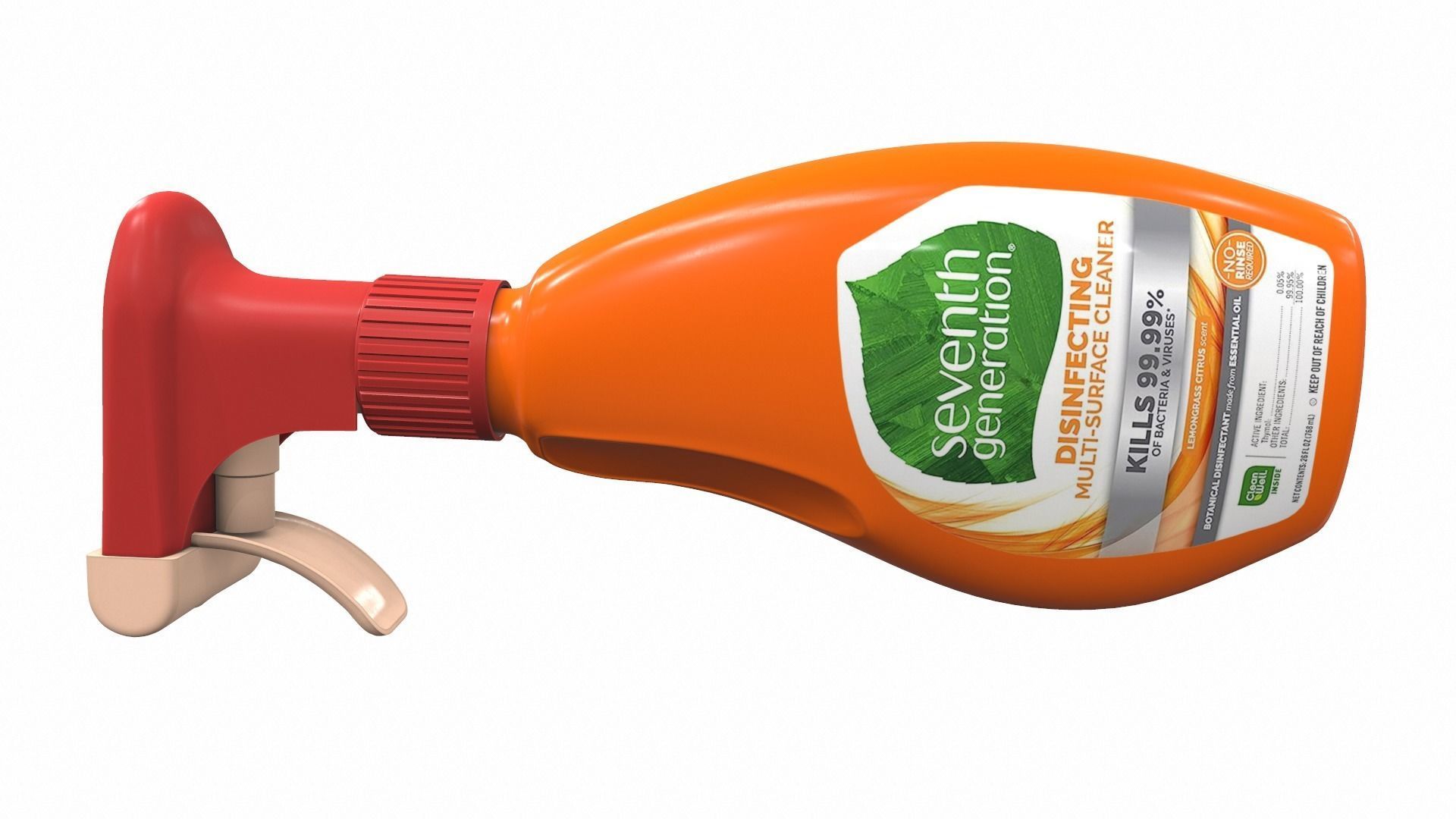 Cleaner spray seventh 3D model_7